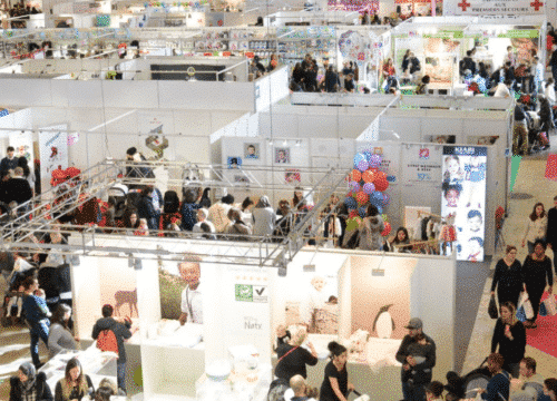 Le Salon Baby A Lyon Eurexpo Pendant La Foire Internationale De Lyon