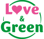 logo love and green