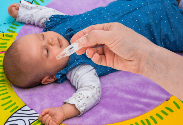lavage de nez bébé sérum physiologique désobstruction bronchiolite