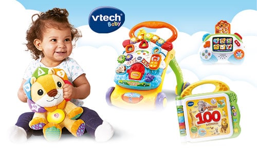 Les jouets éducatifs VTech pour vos enfants de 0 à 4 ans