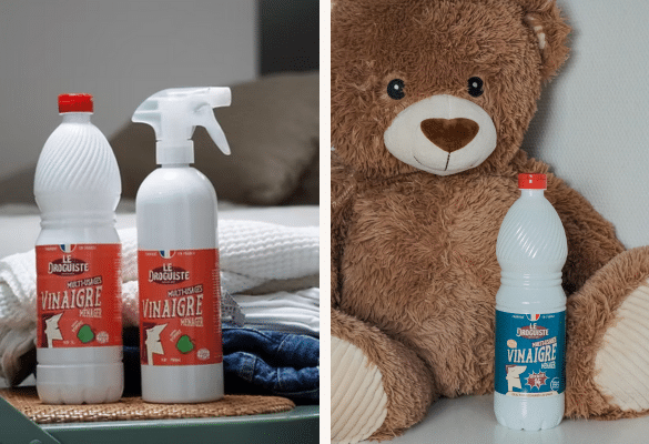Les vinaigres ménagers Le Droguiste au service de votre maison !