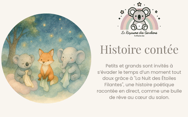 Animation familiale – Histoire contée en direct SoMaDa’créa