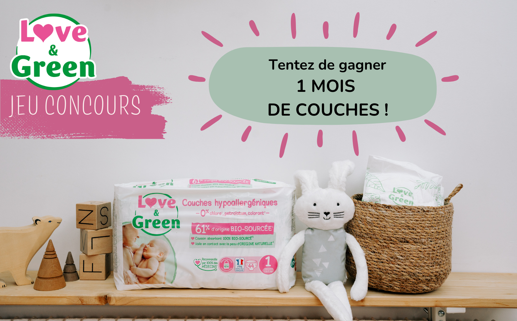 Jeu concours digital Love & Green