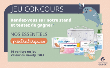 Animation salon Baby Lille - Jeu concours Stand Laboratoires Gilbert