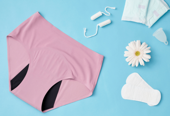 Culotte menstruelle et protections hygiéniques post-partum