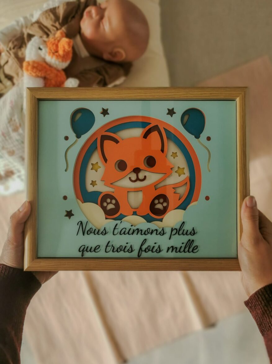 Cadre lumineux Le Royaume des Gardiens