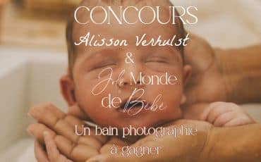 Jeu concours stand Alisson Verhulst & Joli Monde de bébé