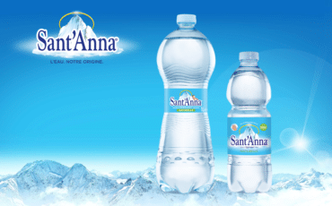 Eau minérale naturelle Sant’Anna 0.5L et 1L