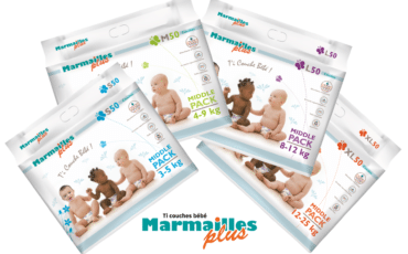 Ti couches bébé Marmailles plus